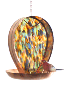 Artist Julie Kelly's Jeweled Garden Party Bird Feeder